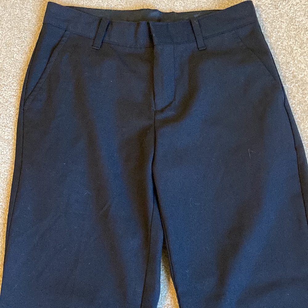 Boys black dress pants